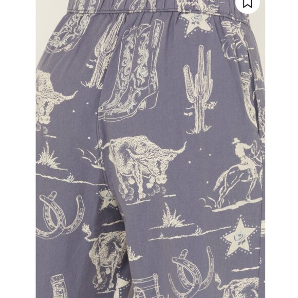 Free People Women's Seaside Rodeo Time Wide Leg Pants - Picture 4 of 4